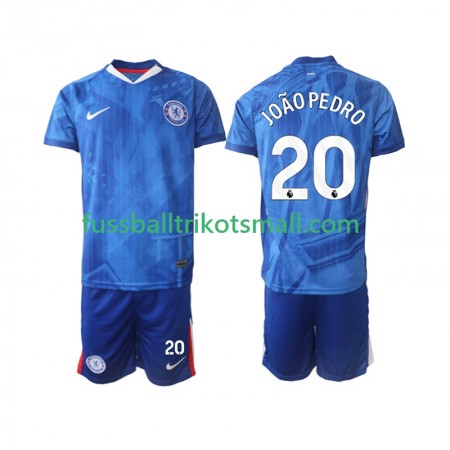 Fußballtrikots Chelsea joao pedro 20 Kinder 2025-2026 Kurzarm Heimtrikotsatz kaufen